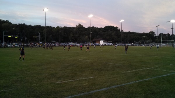 Opening kickoff under the lights