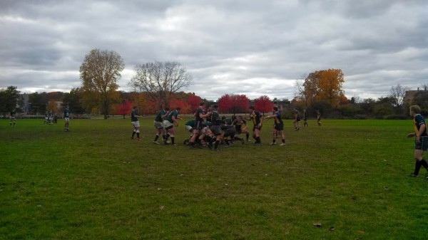 A great fall, muddy day for rugby